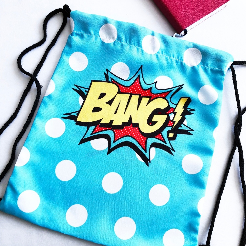 Drawstring Bag NWOT! - Picture 3 of 3